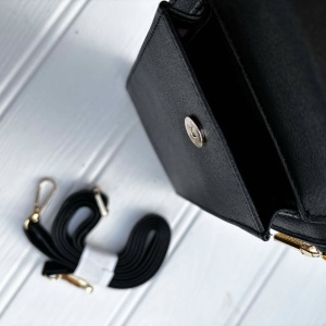 Phone Crossbody Bag - Black